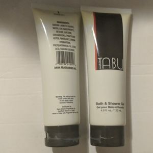 2- TABU BATH & SHOWER GEL DANA BUNDLE